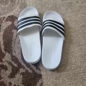 Adidas Slides for men size 10